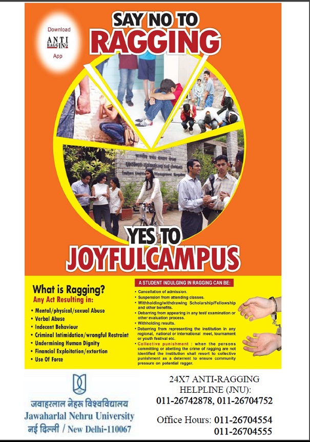 Anti-Ragging Poster