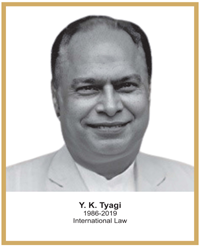 Prof Y K Tyagi